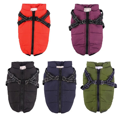 Waterproof Thick Jacket/Coat For Small, Medium And Large Pets