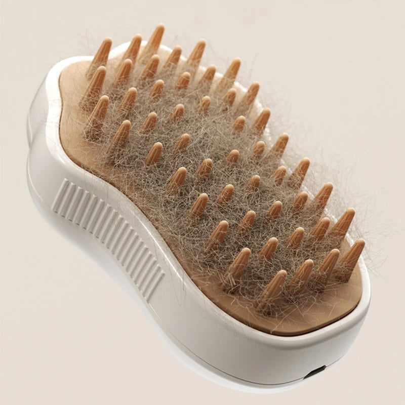 Steam & Shine: All-in-One Pet Grooming Brush
