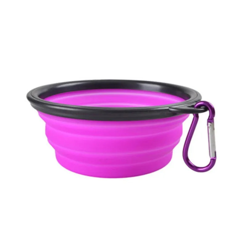 PawPal Collapsible Travel Pet Bowl – Lightweight Silicone Food & Water Dish for Cats & Dogs