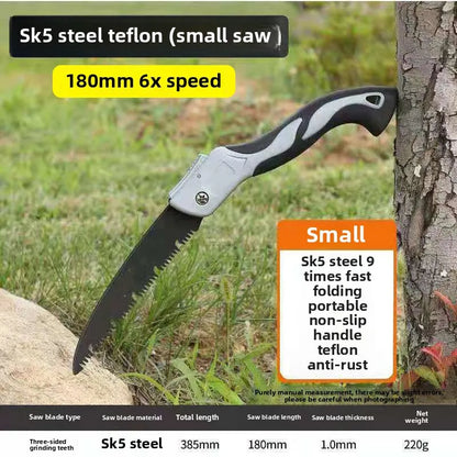 SwiftCut SK5 Folding Saw – Ultra-Portable Woodworking & Tree Trimming Companion