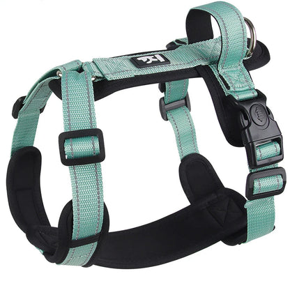 SafeStride Pet Harness – Reflective, Secure, and Comfortable