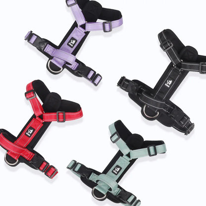 SafeStride Pet Harness – Reflective, Secure, and Comfortable