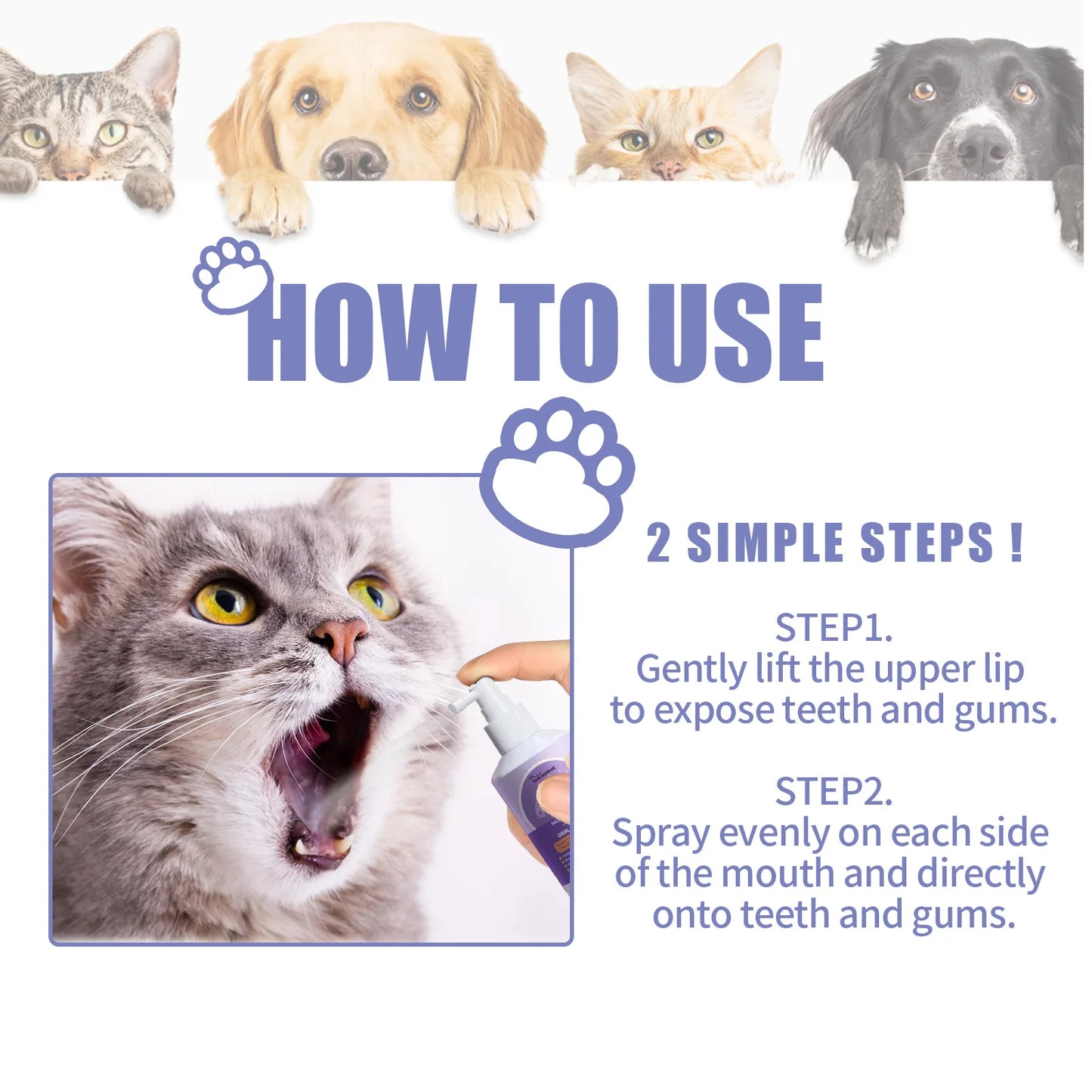 Sniff & Smile All-Natural Pet Mouth Deodorizer 50ML