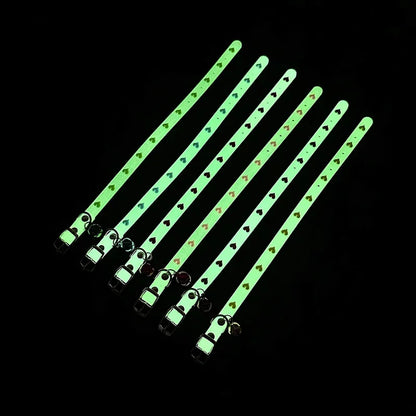 Night Light Bell Collar for Cats & Dogs