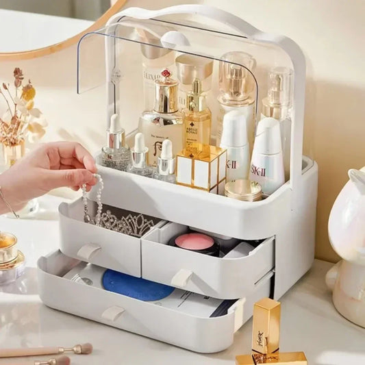 Dust-Free Makeup Organiser Box