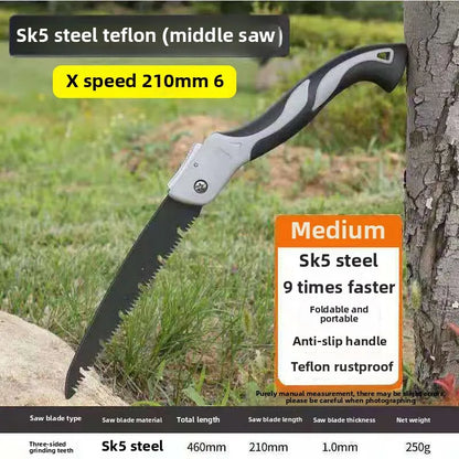 SwiftCut SK5 Folding Saw – Ultra-Portable Woodworking & Tree Trimming Companion
