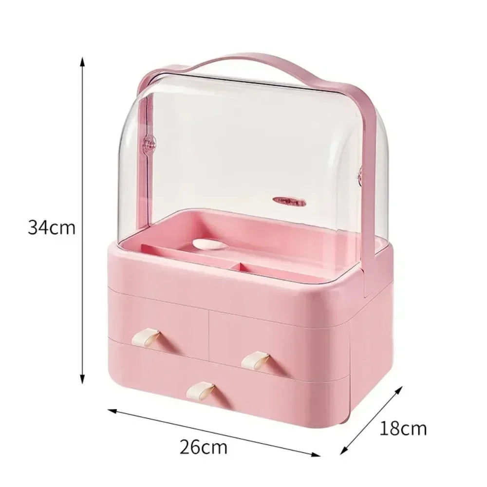 Dust-Free Makeup Organiser Box