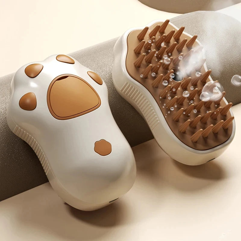 Steam & Shine: All-in-One Pet Grooming Brush