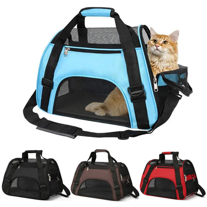 Ready Pet Carrier, Foldable & Comfortable For Small To Large Pets