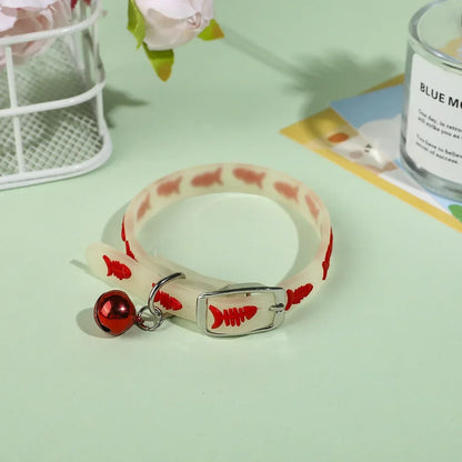Night Light Bell Collar for Cats & Dogs