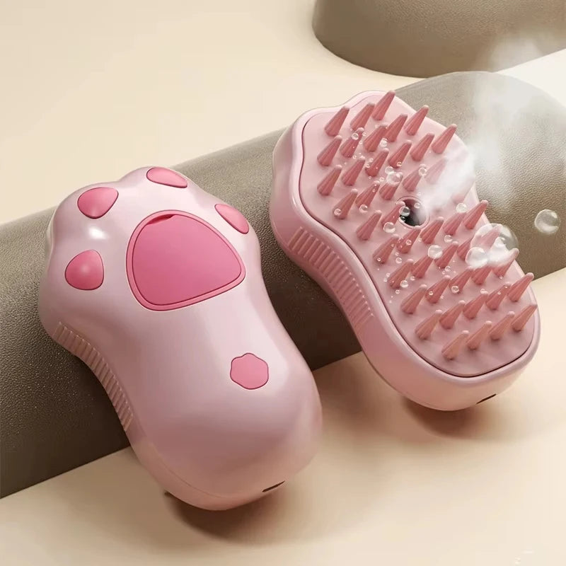 Steam & Shine: All-in-One Pet Grooming Brush